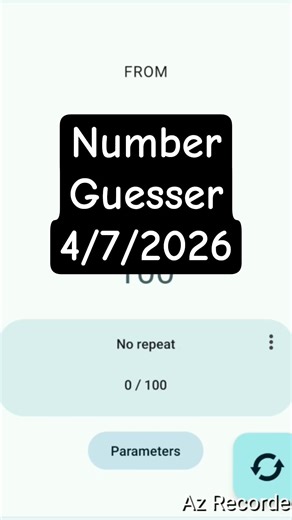 Number Guesser - April 7, 2026