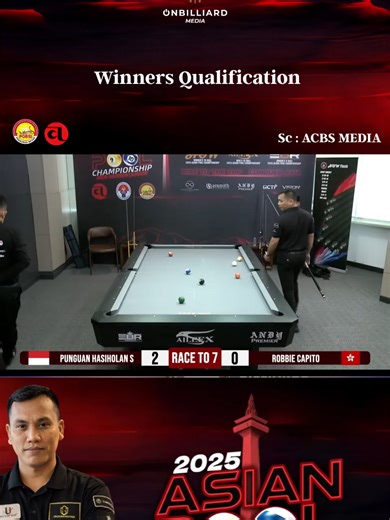 Asian Pool Championship 2026: Sihombing vs Capito