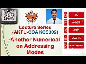 AKTU EXAM |COA KCS302 | Numerical on Addressing Modes | addressing modes | COA Lecture Series |