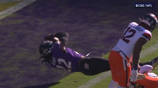 Derrick Henry's 100th career rush TD opens scoring in Broncos-Ravens