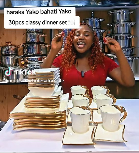 30-Piece Classy Dinner Set in Nairobi