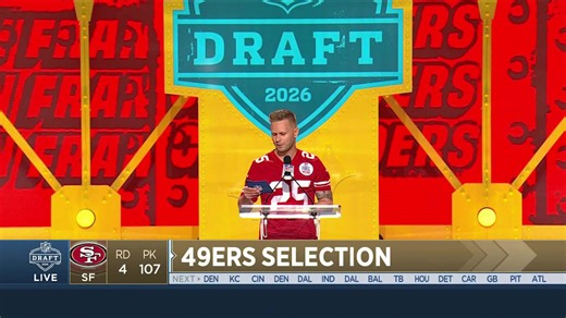 49ers select Gracen Halton with No. 107 pick in 2026 draft