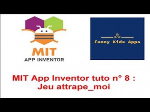 Tutorial MIT App Inventor 8# catch me game # Jeu Attrape_moi