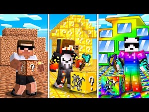 I Joined Random Lucky Block CIVILIZATION in Minecraft!