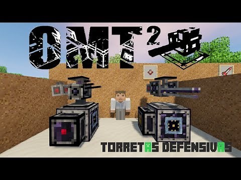 OPEN MODULAR TURRETS 1.12.2 | REVIEW - TUTORIAL | MINECRAFT MOD