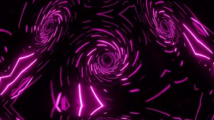Download Vj Loop Purple Neon kaleidoscope. Seamless animation. for free