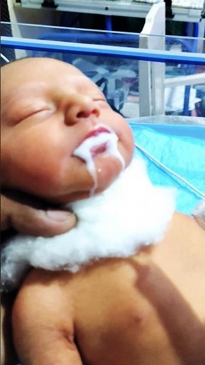 New Born Baby Vomiting After Milk Feeding 🍼 #Shorts #babytips #babyshorts #vairalshort #crypto