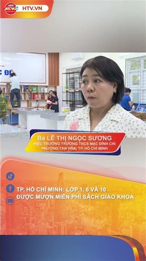 HO CHI MINH CITY: GRADE 1, 6, AND 10 STUDENTS TO RECEIVE FREE TEXTBOOK LOANS