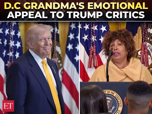 'Let him do his job': Grandmother’s personal message to Trump stands out during White House event