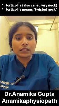 Torticollis ( wry neck ) Explained | Causes, Symptoms & Physiotherapy Treatment part 2