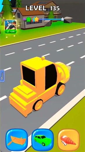 99% Fail This Level 😈 Shape Transformer Gameplay#shorts #ytshorts