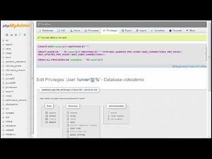 Joomla 2.5 Tutorial - Lesson 7 - Database ~ phpMyAdmin