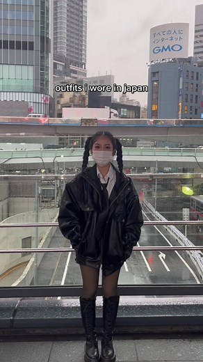One Week of Japan Outfits - Windy & Chilly Weather