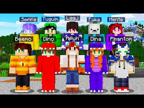 NOVA SÉRIE COM YOUTUBERS NO MINECRAFT - Irmandade