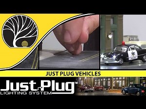 Just Plug Vehicles - N, HO and O Scales | Just Plug® Lighting System | Woodland Scenics