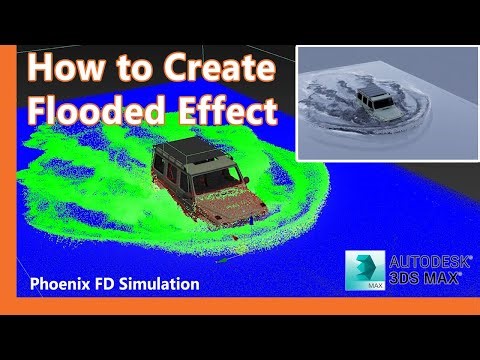 Flooded Car Effect | 3Ds Max