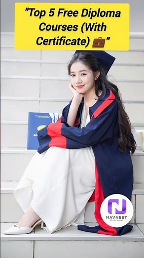 "Top 5 Free Diploma Courses (With Certificate) 💼"#Free Courses #Diploma Courses #Online Learning