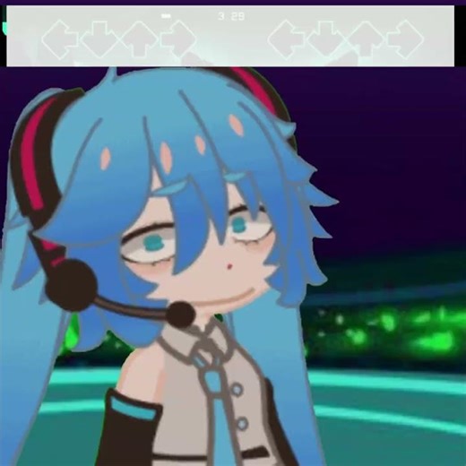 ficou cliche- #fnf #gacha #vocaloid #capcut #gachaclub