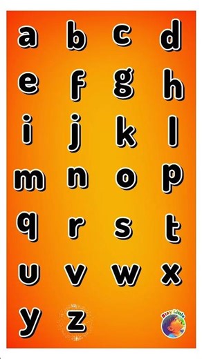 abcd small letters song #kidslearning #counting #colors