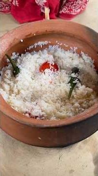 Village style boil rice! Traditional receipe! Broken rice! #BengaliFood #ComfortFood #brokenrice