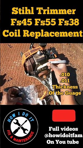 Fix your Spark issue Stihl coil replacement