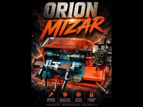 Orion Mizar Mortice Key Machine | Features, Functions & Why These Machines Are So Rare