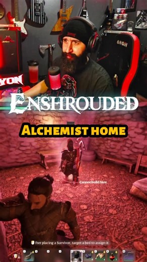 Enshrouded gameplay. Built up the Alchemist home. His room build is my favorite so far. Follow me if you want more of this survival base building game. #enshrouded #survivalgame #basebuilding #gameplay #gamingreels | Nick Lyon
