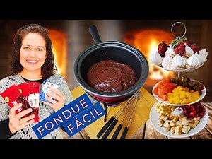 COMO FAZER FONDUE DE CHOCOLATE FÁCIL E RÁPIDO | RECEITA ECONÔMICA