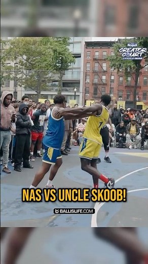 This 1v1 Got PHYSICAL In The TRENCHES… Nas vs Uncle Skoob