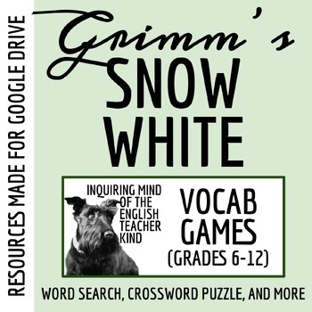 "Snow White and the Seven Dwarfs" Vocabulary Games (Grimm's Fairy Tale) - Google