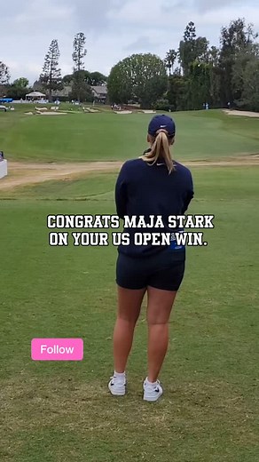 Congrats @majastark1 on your US Open win. @lpga_tour @usopengolf | Bogey2putt
