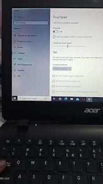 How to solve touchpad problem #windows