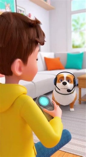 Dog Translator Fail 🐶🎧-When a dog translator actually works — and the dog has zero chill