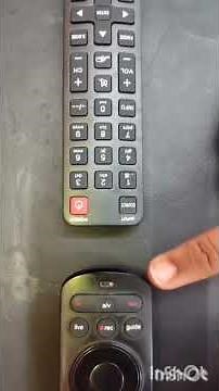 dish remote and TV remote pairing video