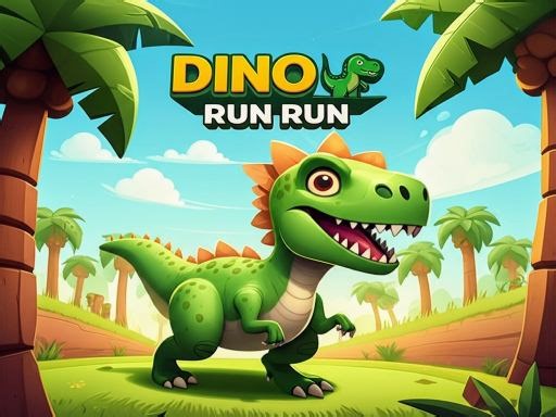 Play Dino run run | Free Online  Games. KidzSearch.com
