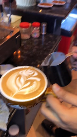 1.5K views | how to make latte art☕❤️ latte, latte art, home...