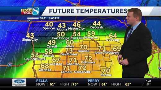 Iowa Weather: Tracking storm chances through the day