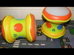 ELC Light & Sound Drum instrument toy with sounds and lights.