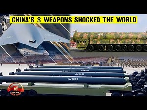China Reveals 3 New Super Weapons | DF-61 ICBM, AJX-002 Drone & GJ-11 Stealth UCAV