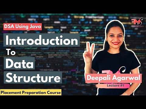 Introduction to Data Structures | DSA using Java #1 | Crack your Dream Company