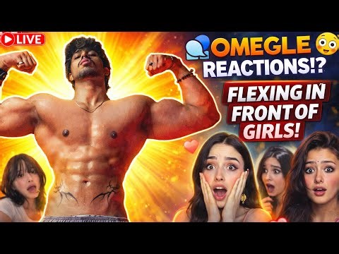 FLEXING on OMEGLE🎀 | LIVE🔴