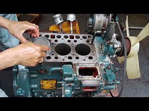 rebuild, Tune-up, installed injection pump,replaced piston ring Kubota D1100