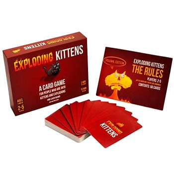 Hướng dẫn cách chơi Mèo nổ Exploding Kittens cơ bản
