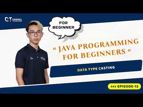 Java Tutorial 13: Data Type Casting ဆိုတာ ဘာလဲ? အမျိုးအစား မတူတဲ့ Data တွေကို ဘယ်လို ပြောင်းလဲမလဲ?