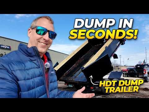 Mulch Installation Will Never Be The Same After This (HDT Dump Trailer Preview!)