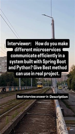 How microservices connect to each other #java #springboot #codinginterview #coding