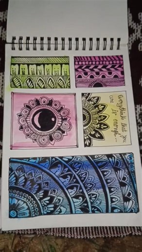 Wait till the end… Mandala Magic 😍💙 || @jyotivlog20 || the jyoti journey