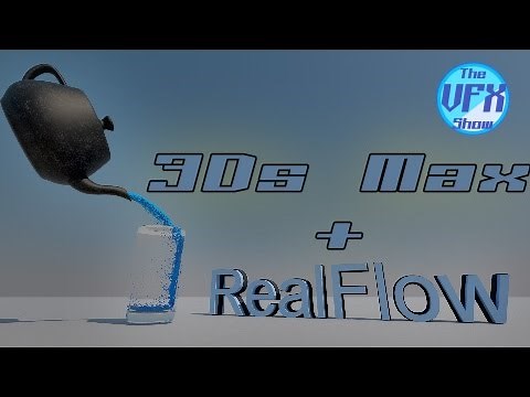 RealFlow to 3Ds Max Tutorial!!!- The VFX Show