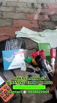 JAWA CLASSIC 42 SCANNING Error Remove,Jawa scanner. JAWA check engine light remove,#jawa #scaner