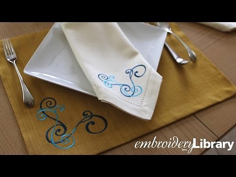 Embroidering Corner Designs